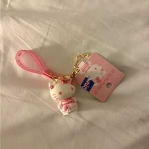 Sanrio Official Hello Kitty 3D Keychain Sakura 2025 NEW From JAPAN